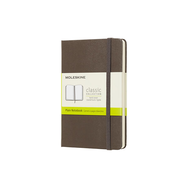 Classic Notebook blanke sider, jordbrun, Moleskine