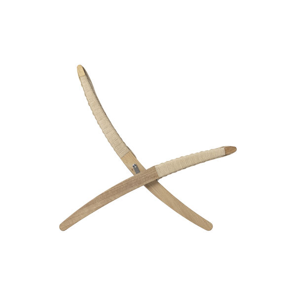 MG501 Cubastolen, oljet eik/naturflett, Carl Hansen & Søn