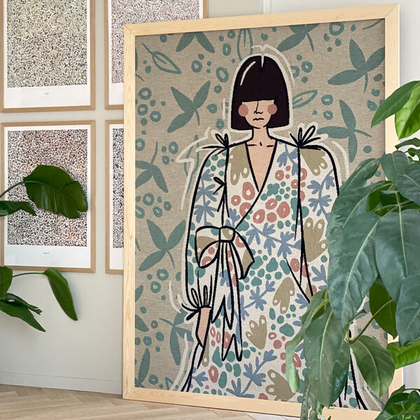 Frk. Fryd, light green, Anneli Bull Design