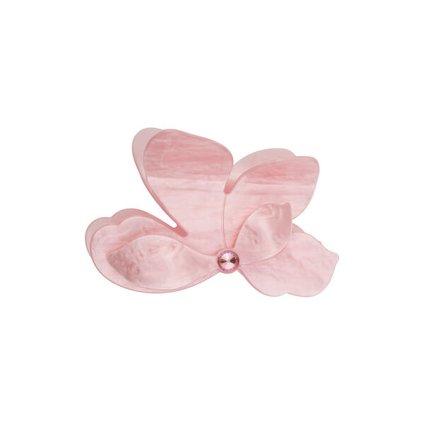 Orchid Flower H&aring;rklemme, pale rose w/pale rose, DARK department