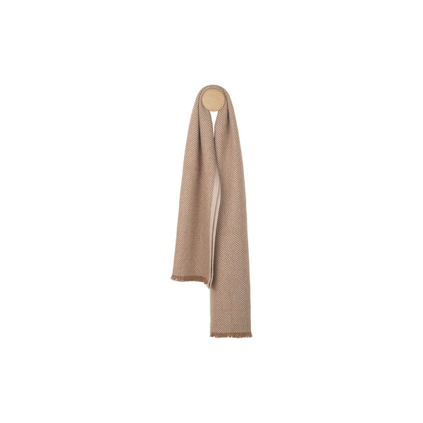 Edinburgh skjerf, camel/beige, ELVANG