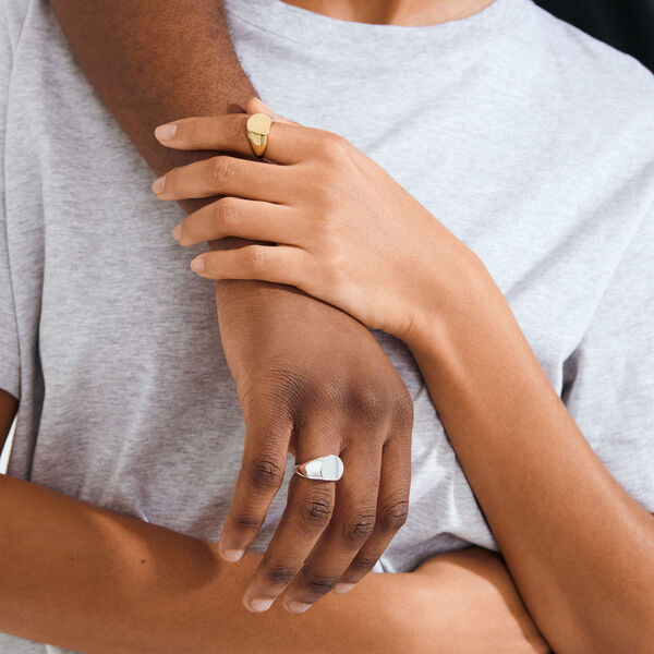 PRESENCE ring, gullbelagt, Pilgrim