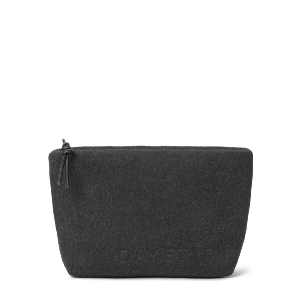 Day Woolen Pouch, dark grey mel, DAY ET