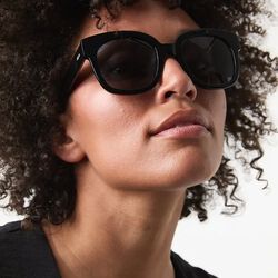 Chloe Black solbriller, GLAS Eyewear