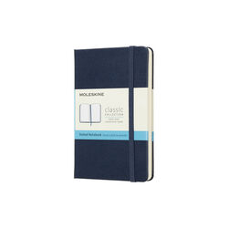 Classic Notebook prikkete sider, safirblå, Moleskine