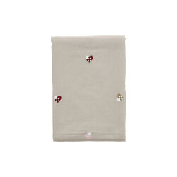 Christmas Hearts Embroidery juleduk, rose, Södahl