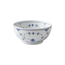 Musselmalt Halvblonde skål, 24 cm