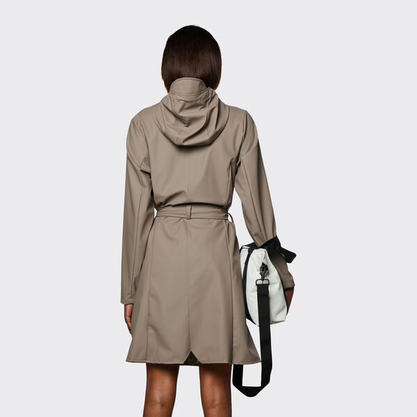 Curve Jacket, taupe, Rains