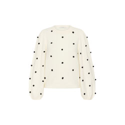 GZalpha dot pullover, ivory, Gestuz