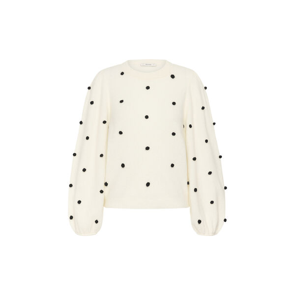 GZalpha dot pullover, ivory, Gestuz