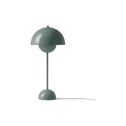 Flowerpot VP3 bordlampe, stone blue, &Tradition