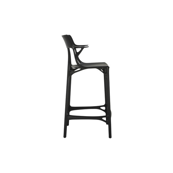 A.I. RECYCLED skammel, black, Kartell