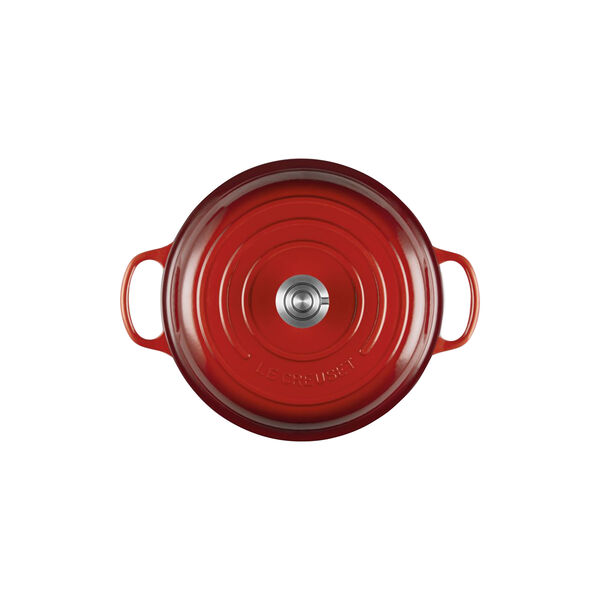 Signature st&oslash;pejern buffetgryte | 30 cm | Cerise, Le Creuset