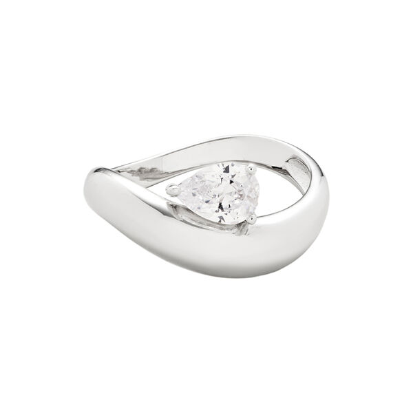 Wave Pear Ring Wave Pear Ring, Philippa Studios