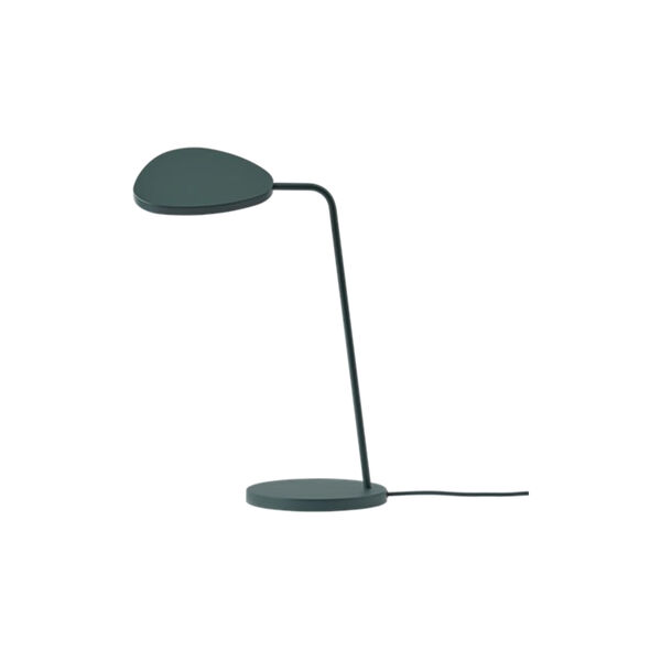 Leaf Table Lamp, dark green, Muuto