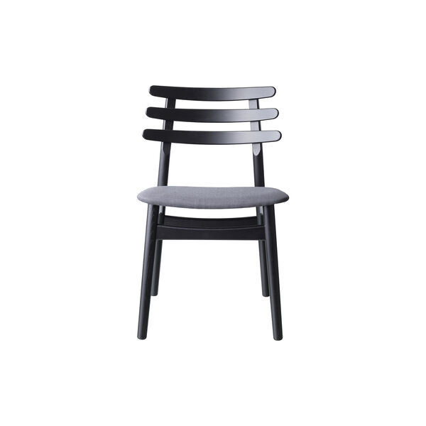 J48 stol, sort/antracit, FDB M&oslash;bler