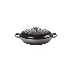 Signature st&oslash;pejern buffetgryte 30 cm, flint, Le Creuset