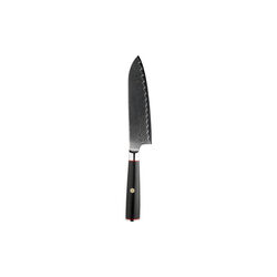 Fushion Santoku kniv 18 cm, black, Nordic Blades