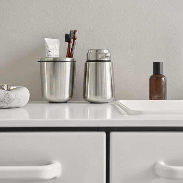 VIPP9 såpedispenser, bord, rustfritt stål, Vipp