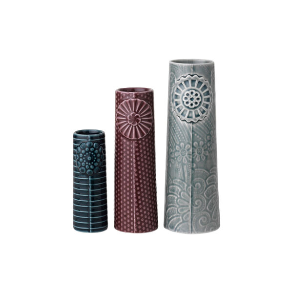 Pipanella Flock vasesett, blueberry cake, Dottir Nordic Design