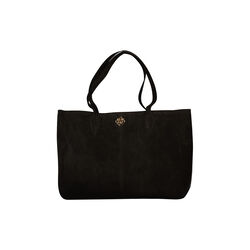 Suede Tote Bag, deep brown, Gant