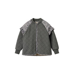 Thermo Jacket Ellas, 9526 black sea, Wheat