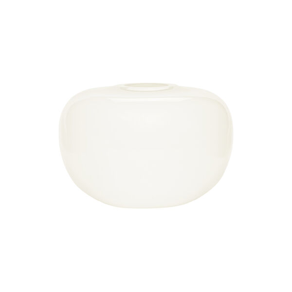 Dew vase, sart gul, Th. Marthinsen