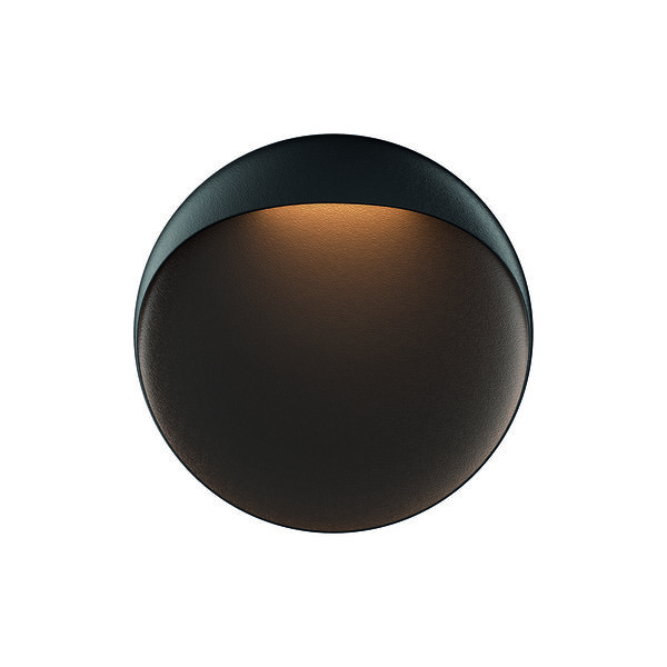Flindt vegglampe &Oslash; 20, black texture, Louis Poulsen