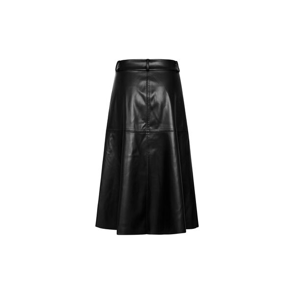 VeganiBBImma skirt, black VeganiBBImma skirt, black, Bruuns Bazaar