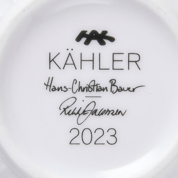 Hammersh&oslash;i Christmas Mugs 2021 & 2023 set, K&auml;hler