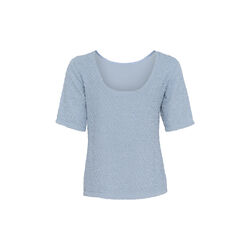 KBPaloma Tshirt, dusty blue, Karen by Simonsen