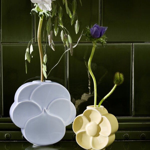 Flower Vase Stemorsblomst, Lyngby Porcel&aelig;n