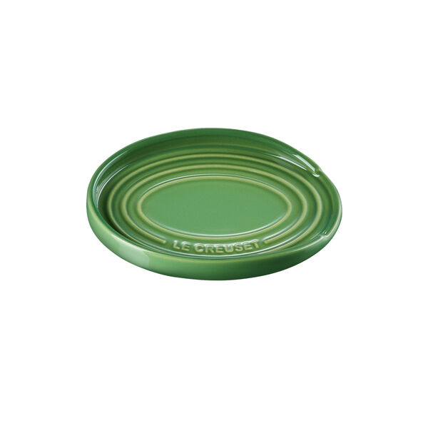 Oval gryteskjeholder, bamboo green, Le Creuset