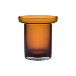 Limelight Tulip Vase, amber