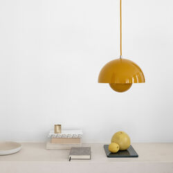 Flowerpot VP1 pendel, sennep, &Tradition