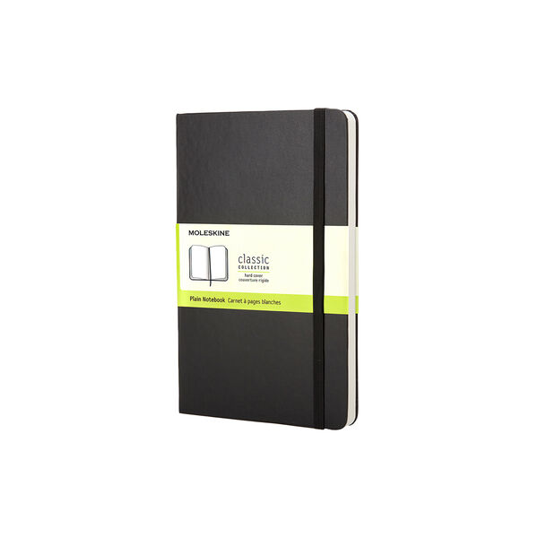 Classic Notebook blanke sider, sort, Moleskine