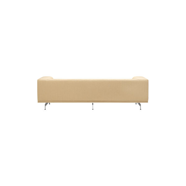 4511 Delphi 3 seter sofa, keiga 422/aluminium, Fredericia Furniture