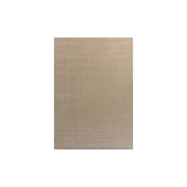 Cursive Expanse gulvteppe, beige, Linie Design