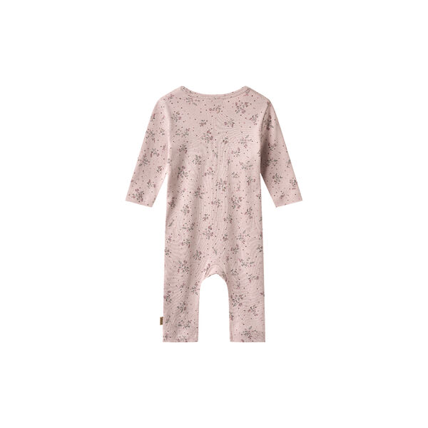 Wrapsuit L/S Everest, 1358 lilac flowers, Wheat