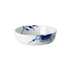 Blå Mega Riflet Fat Ø 12,5 cm, Royal Copenhagen