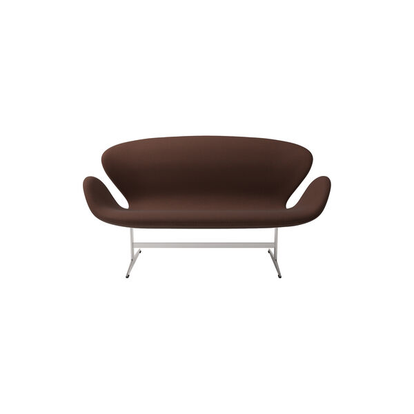 Svanesofa&trade; 3321 2-pers. sofa, brun, Fritz Hansen