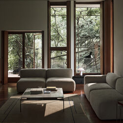 Develius Mellow Modular Sofa Conf. D, karakorum 003, &Tradition