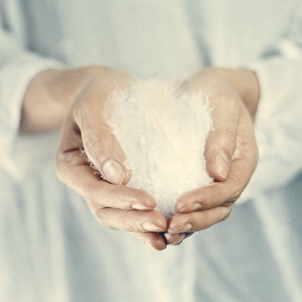 Putefyll, ivory, ELVANG