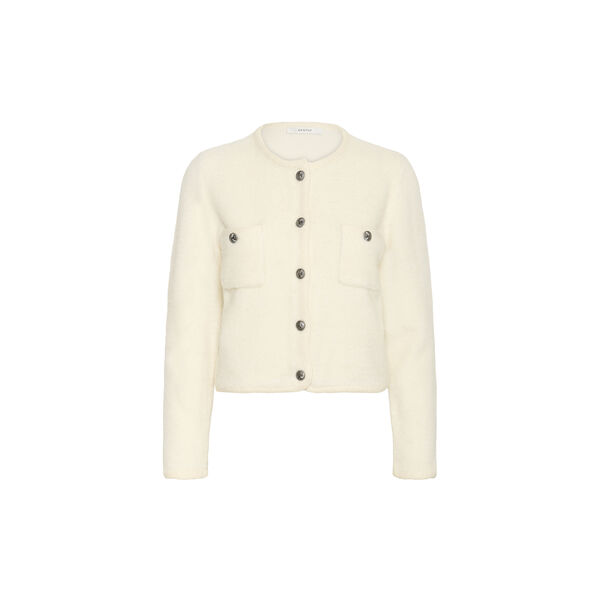 GZcurie cardigan, egret, Gestuz