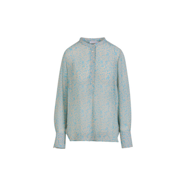 Shirt in leo splash print, leo splash print - 908, Coster Copenhagen