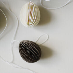 OVOID påskepynt small, brown, DBKD