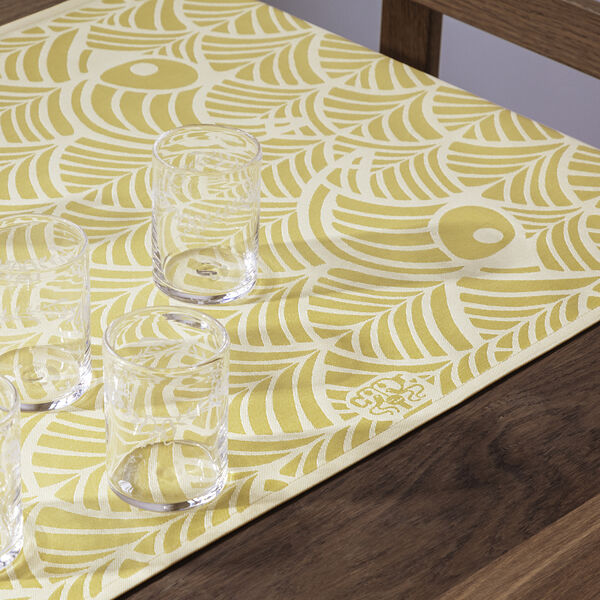 Easter bordl&oslash;per, lemon curd, Georg Jensen Damask