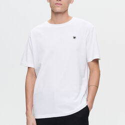 WWAce T-shirt s/s, bright white, Wood Wood