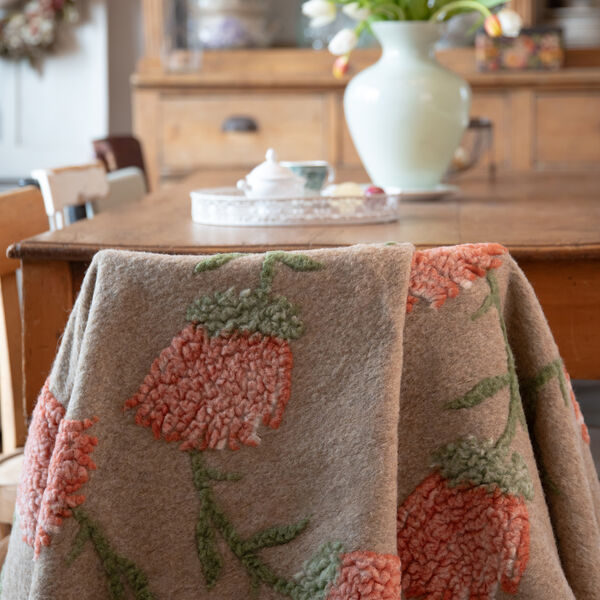 Fane pledd, yellow, Frati Home