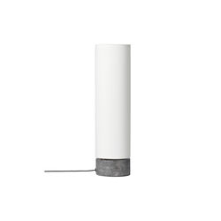 Unbound bordlampe, hvit/gr&aring;, GUBI